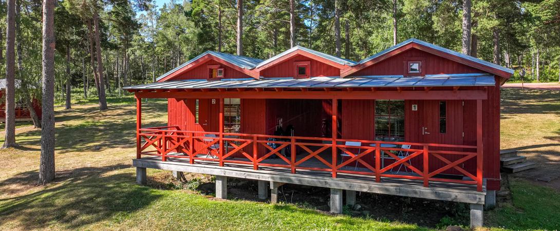 campingsstuga 6-bäddar